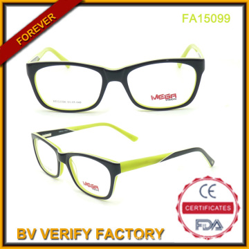 Mejor venta de gafas Unisex acetato con nuevo diseño (FA15099)